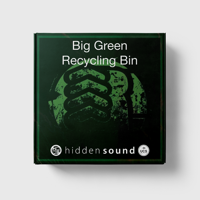 Big Green Recycling Bin