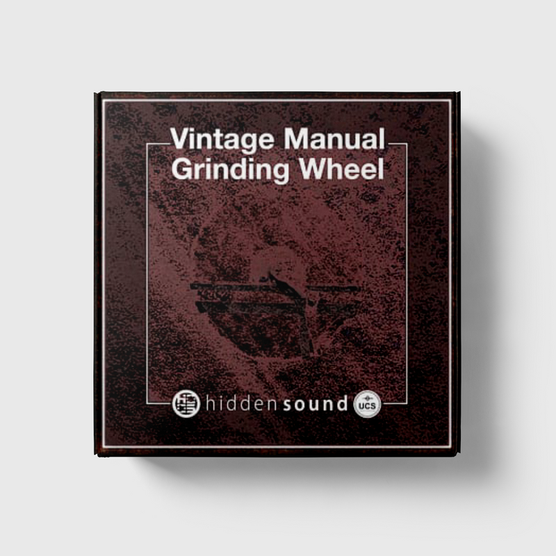Vintage Manual Grinding Wheel