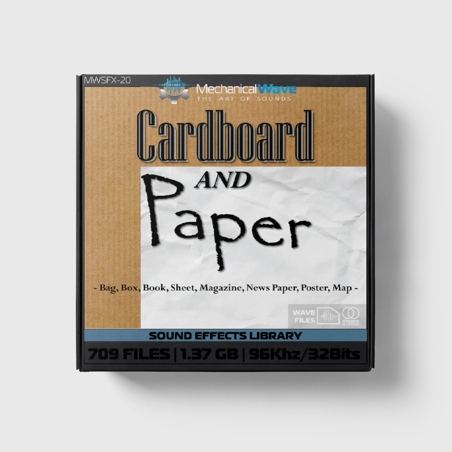 Cardboard and Paper | Sonic Sound Effects - SFX Library Store — Sonic ...