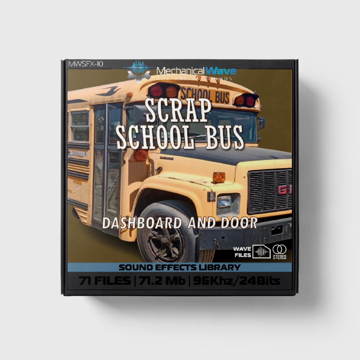 Scrap School Bus | Sonic Sound Effects - SFX Library Store — Sonic Sound FX