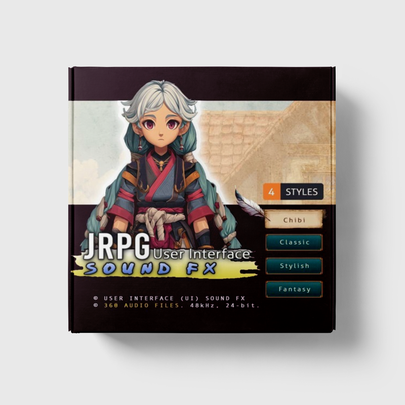 JRPG UI Sound Effects Pack