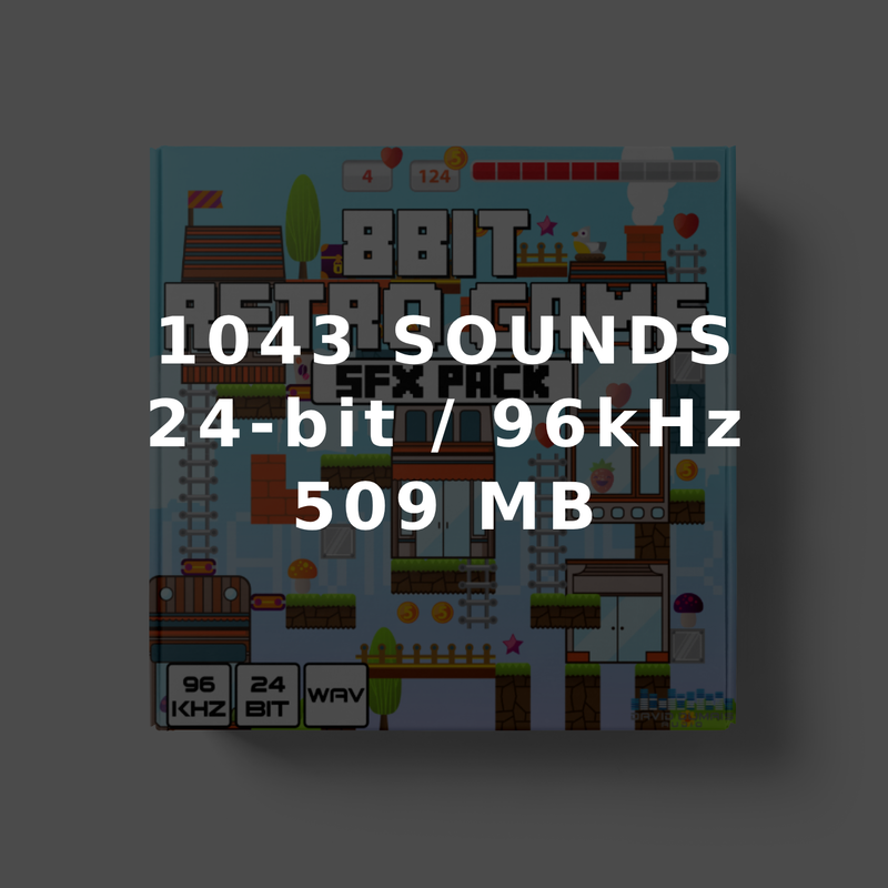 8-Bit Retro Game SFX Pack