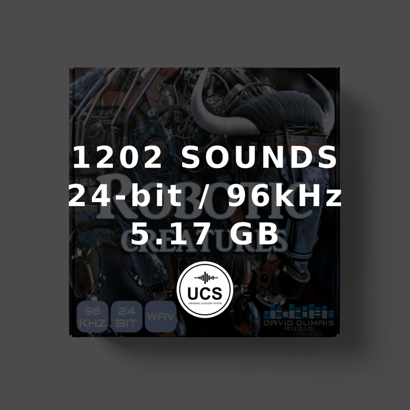 Robotic Creatures Sound FX