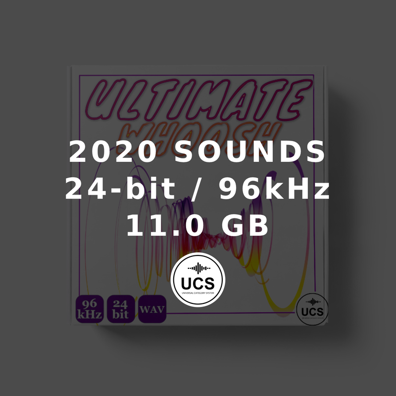 Ultimate Whoosh SFX Pack