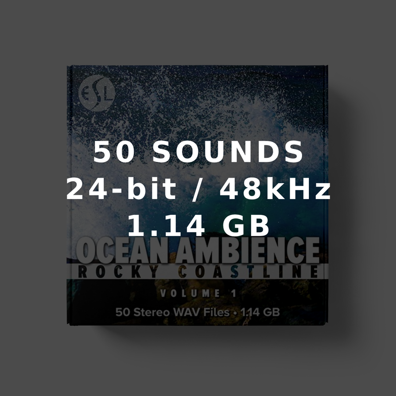 Ocean Ambience: Rocky Coastline Vol 1
