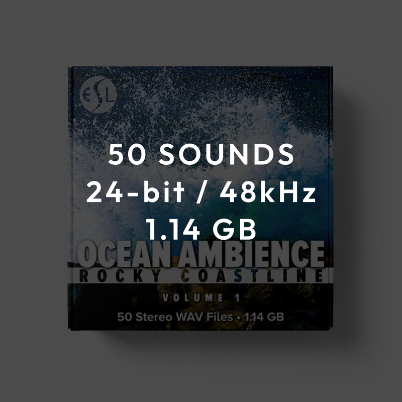 Ocean Ambience: Rocky Coastline Vol 1