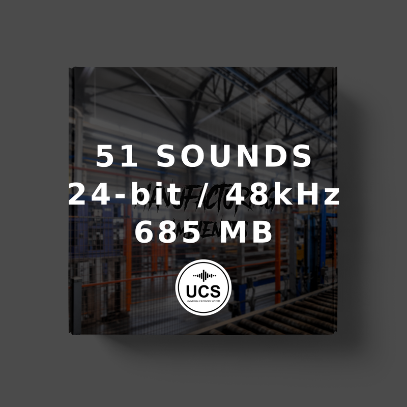 Manufacturing Ambiences – Factory Sounds Collection