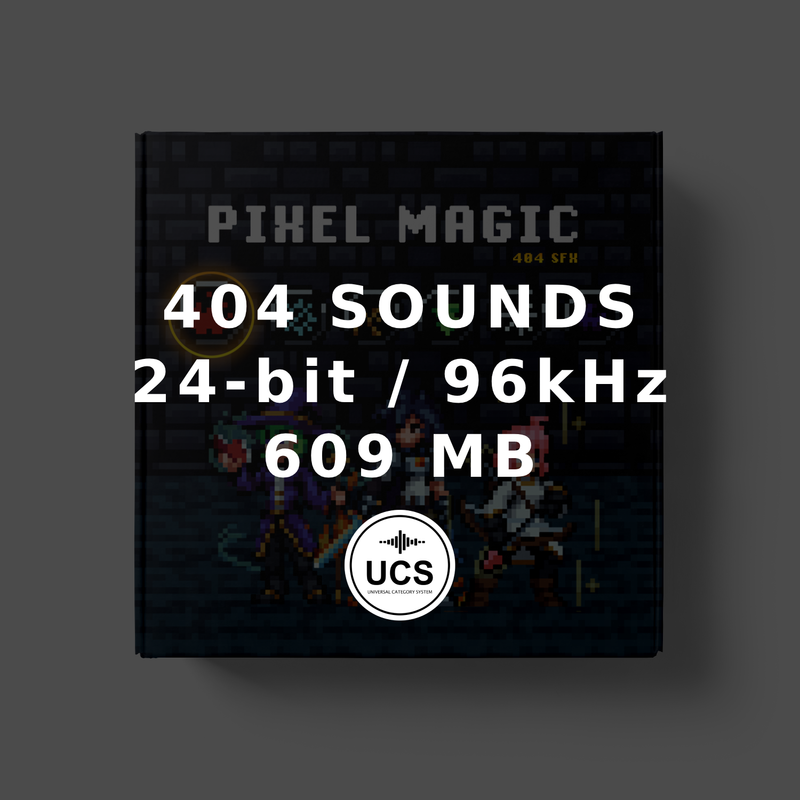 Pixel Magic Sound Effects Pack